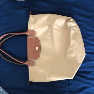 Longchamp Le Pliage Small Tan Ttoe